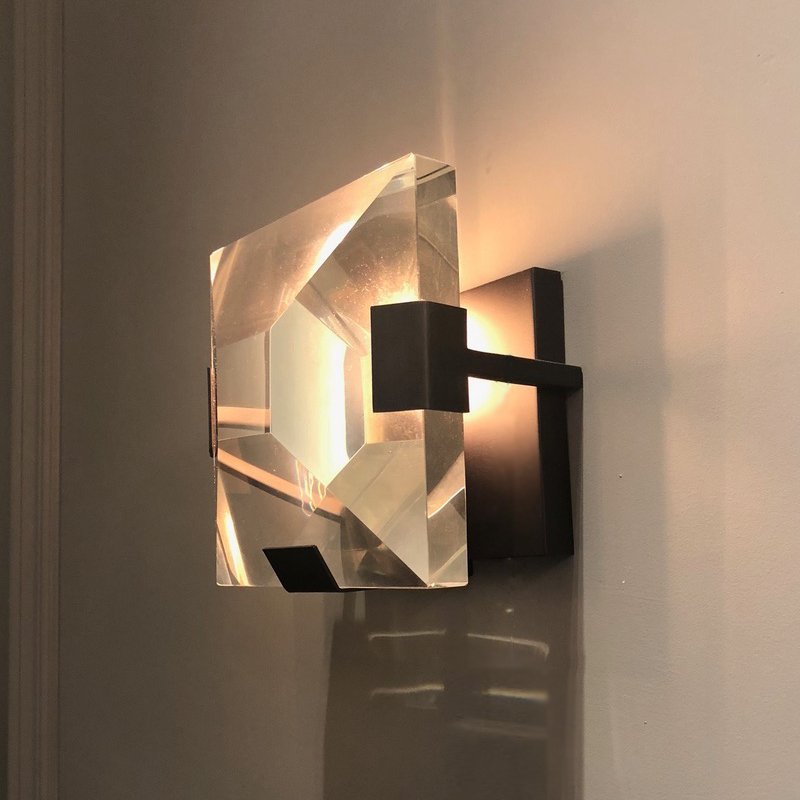 MB16055007-1A Настенное бра Delight Collection Harlow Crystal MB16055007-1A