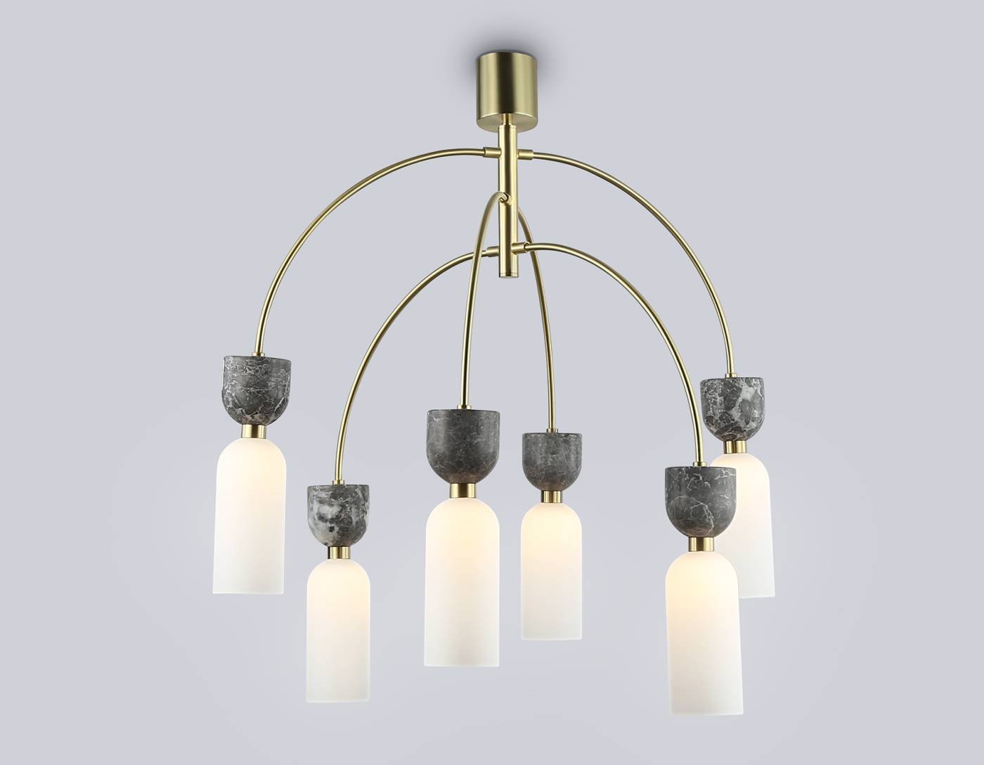Люстра на штанге Ceramo Modern Ambrella LH53333