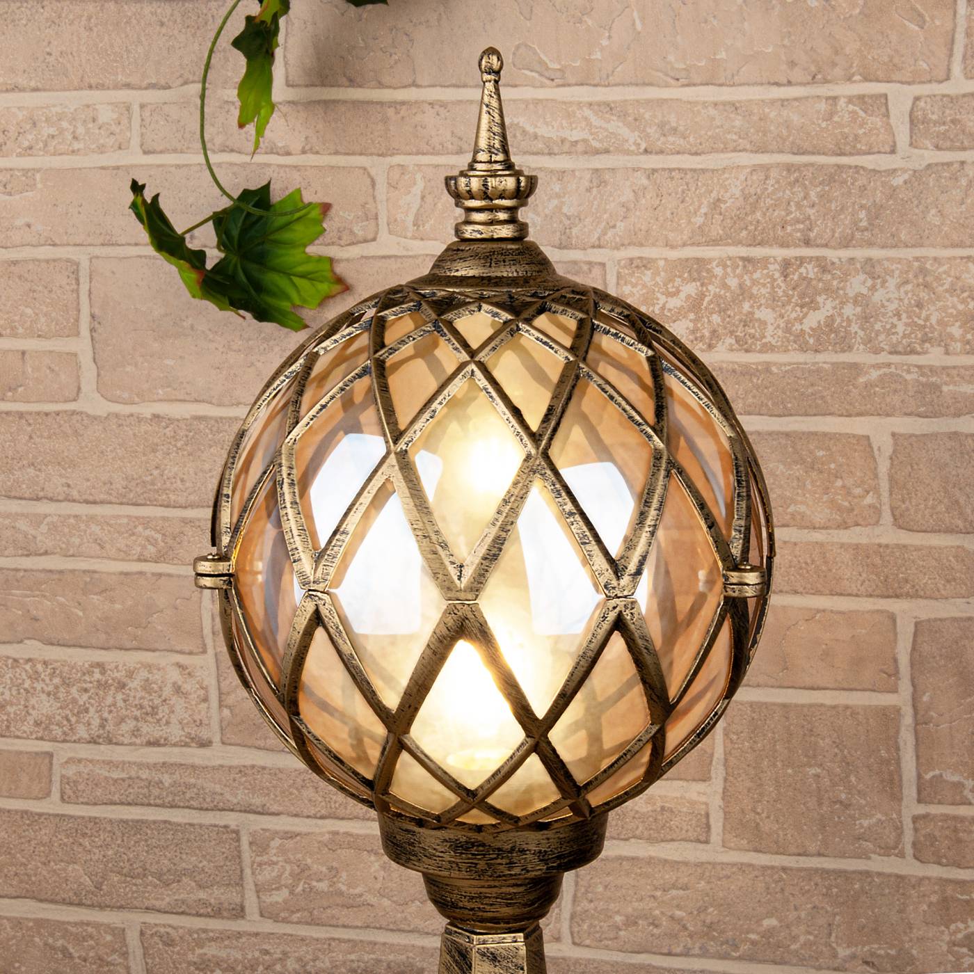 Sirius S черное золото Уличный наземный светильник Elektrostandard Sirius Sirius S черное золото