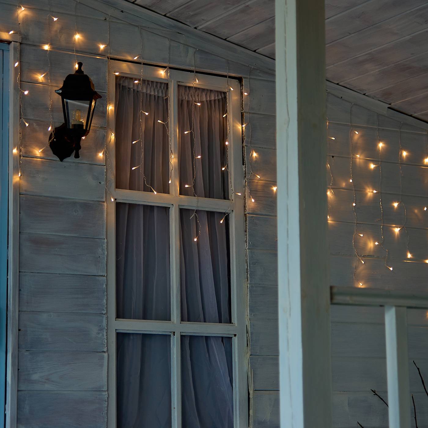 ULD-B10008-480/TTK WARM WHITE IP44 Бахрома светодиодная с эффектом мерцания, 10м Uniel ULD-B10008-480/TTK WARM WHITE IP44