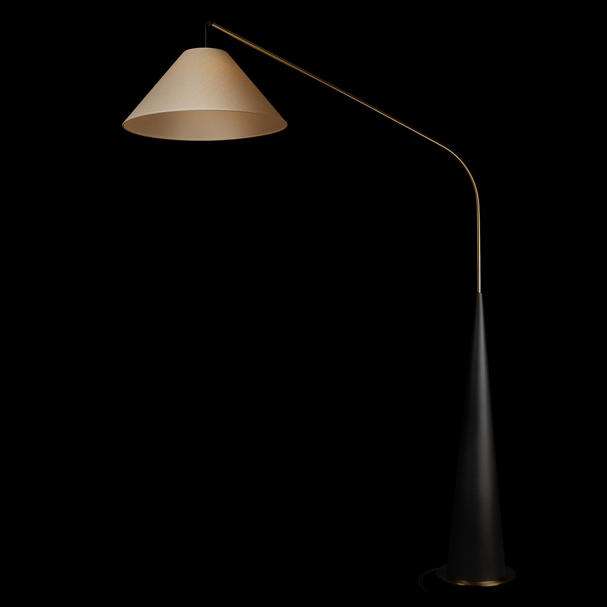 10570F Black Торшер напольный Bobbie Loft It 10570F Black