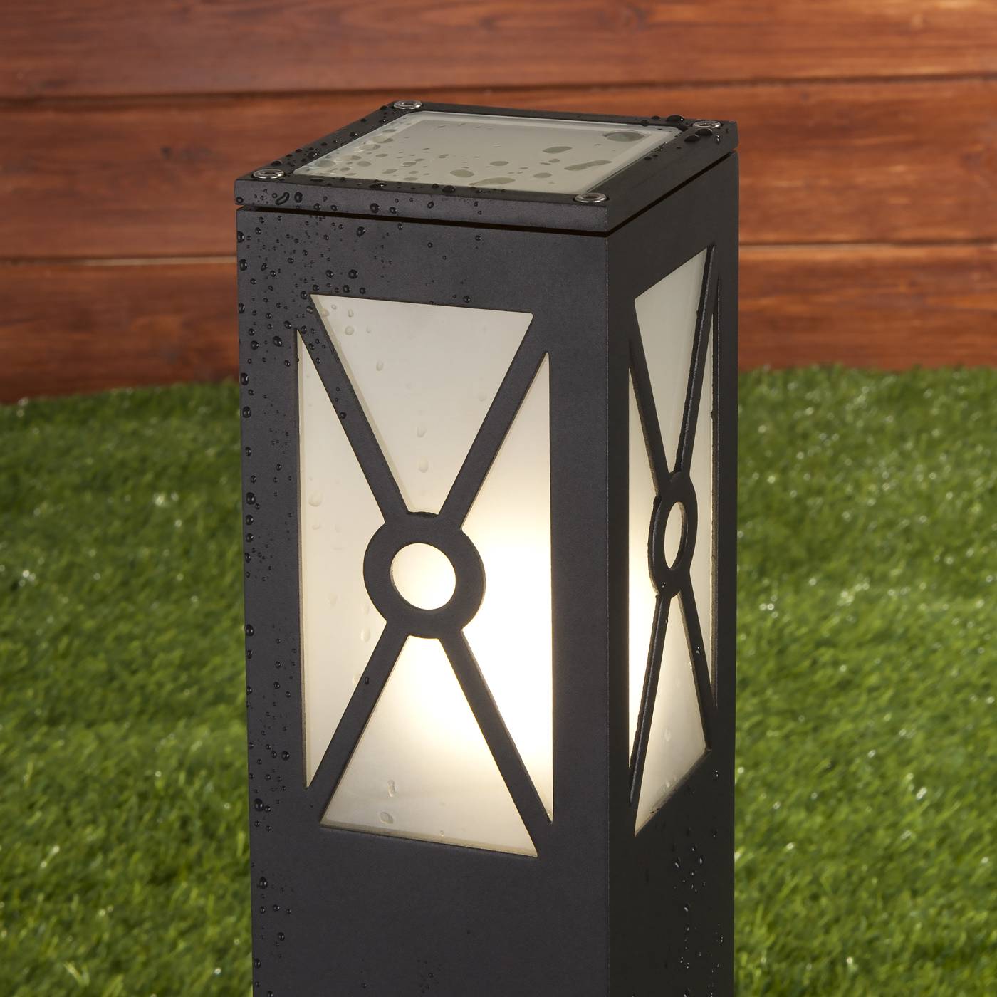 1406 TECHNO черный Уличный наземный светильник Elektrostandard 1406 TECHNO черный