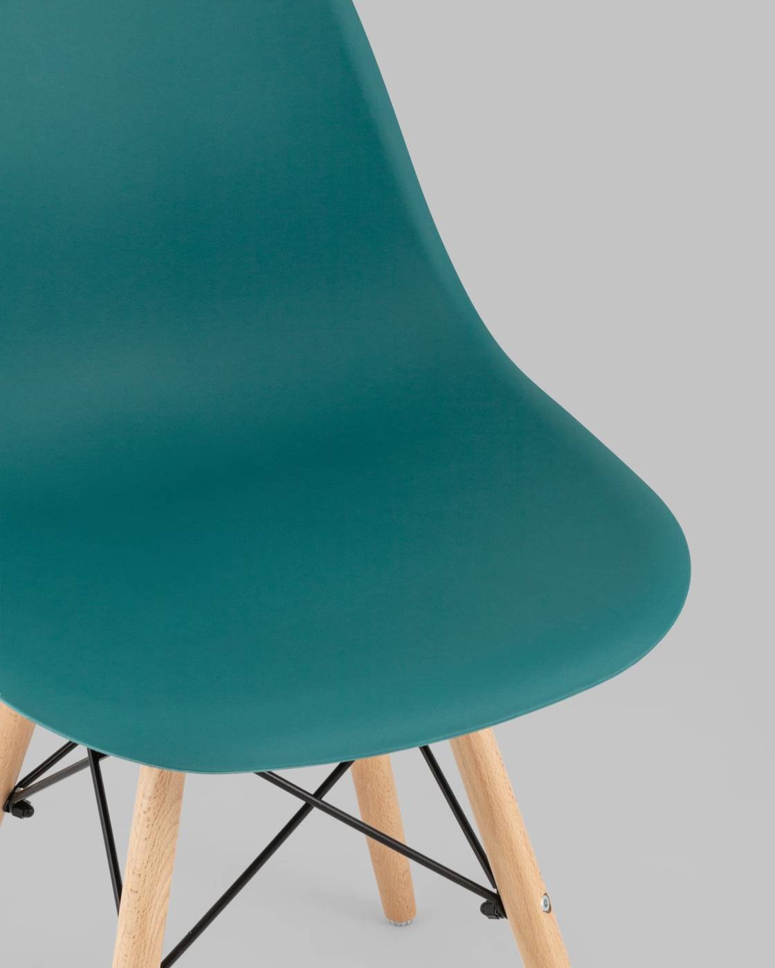 Y801-V SEAT dark green x4 Комплект стульев Stool Group Style DSW Y801-V SEAT dark green x4
