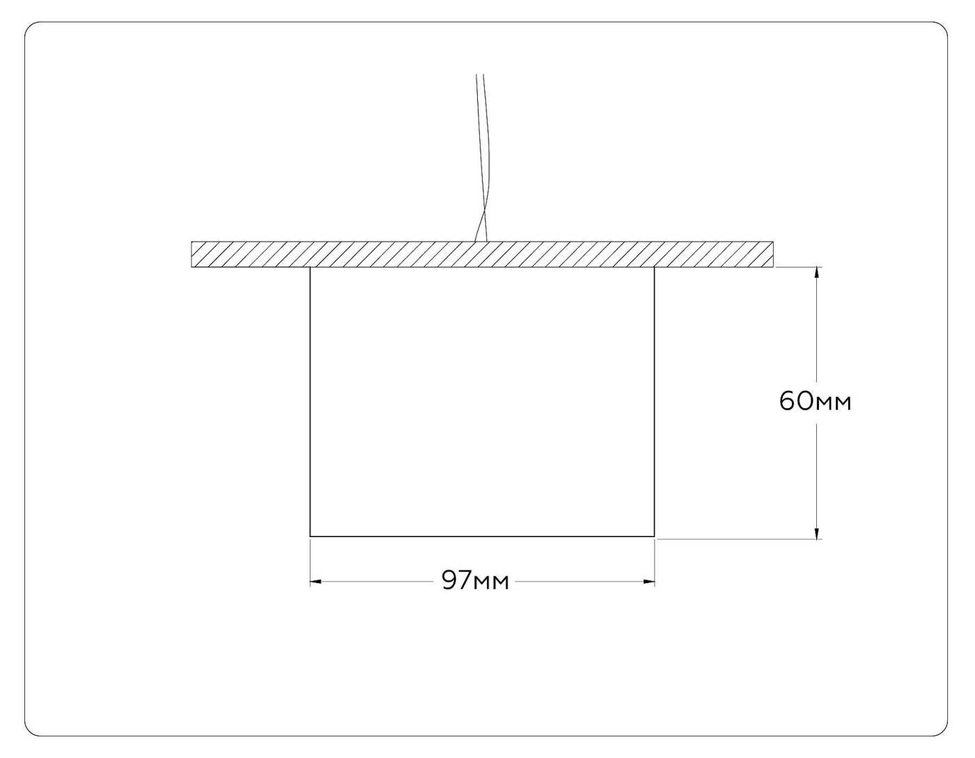 Накладной светильник Ambrella GX Standard tech TN52894