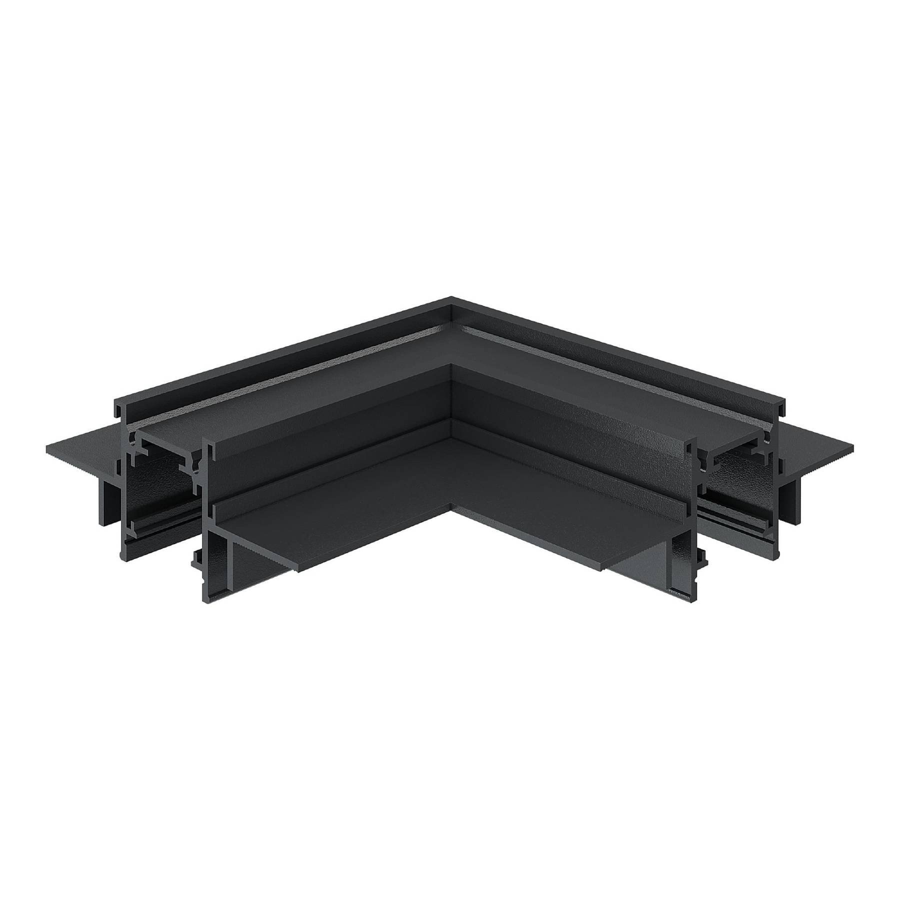 ST1007.429.12 Угол-соединитель для встраиваемого магнитного шинопровода под ГКЛ 12мм ST Luce Skyline 48+ ST1007.429.12