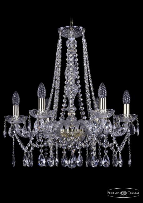 Подвесная хрустальная люстра 1413 Bohemia 1413/6/200/h-60 G