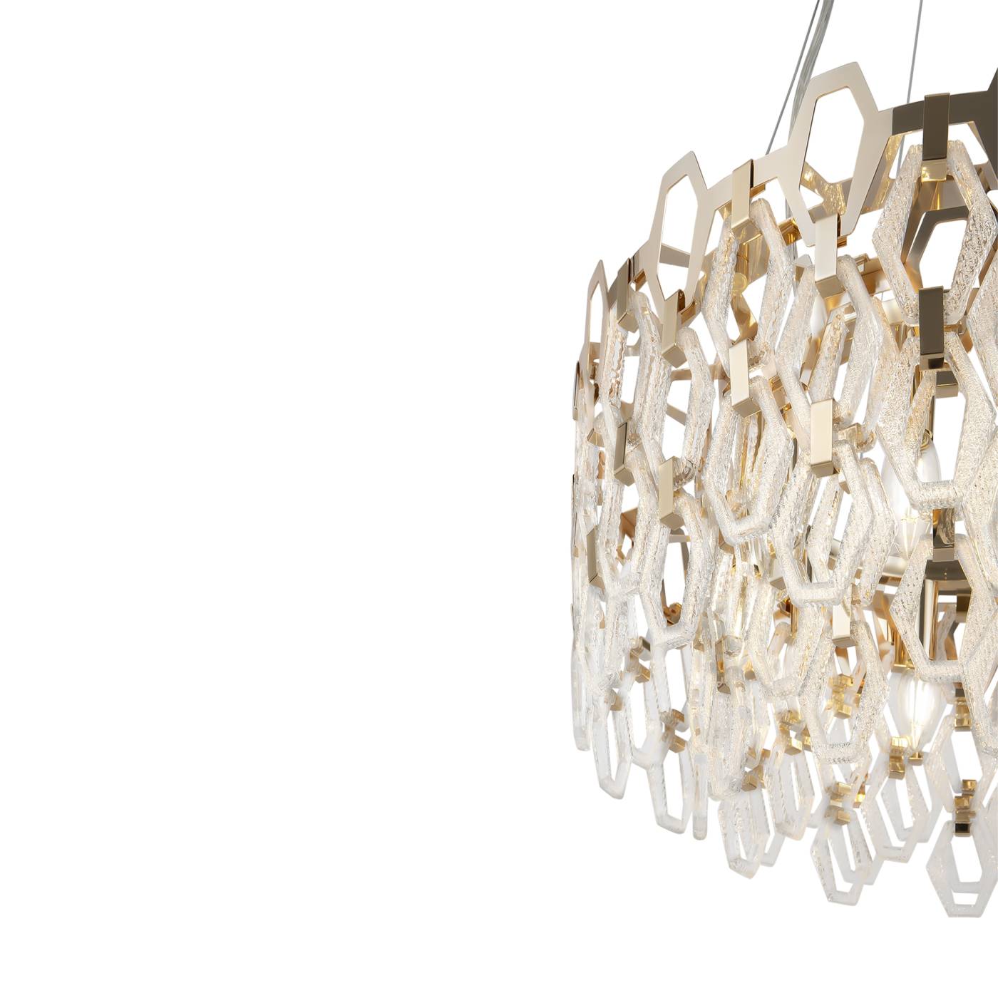 MOD490PL-09G Подвесная люстра Maytoni Tissage MOD490PL-09G