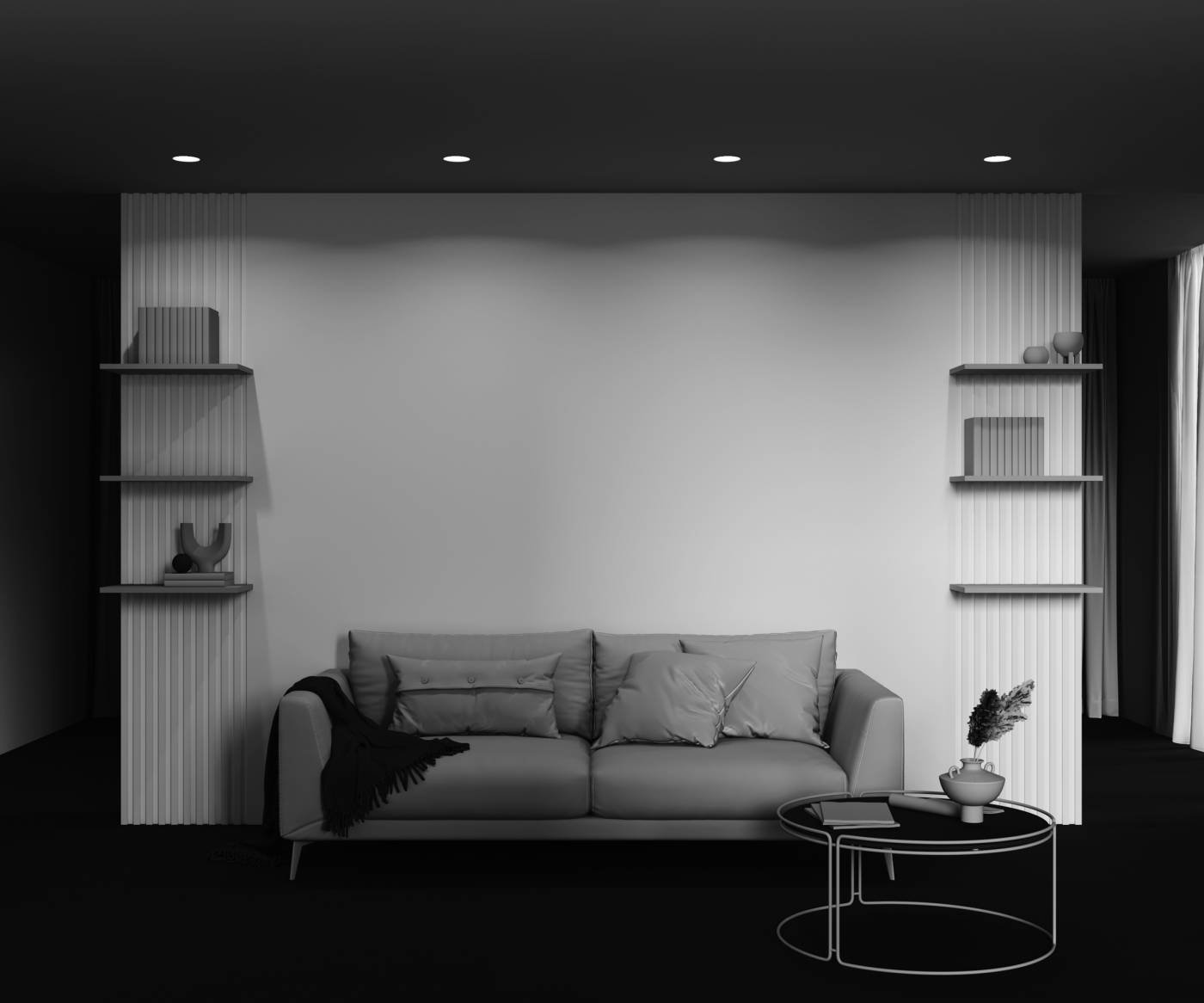 DL019-GX53-B Встраиваемый светильник Maytoni Intro DL019-GX53-B