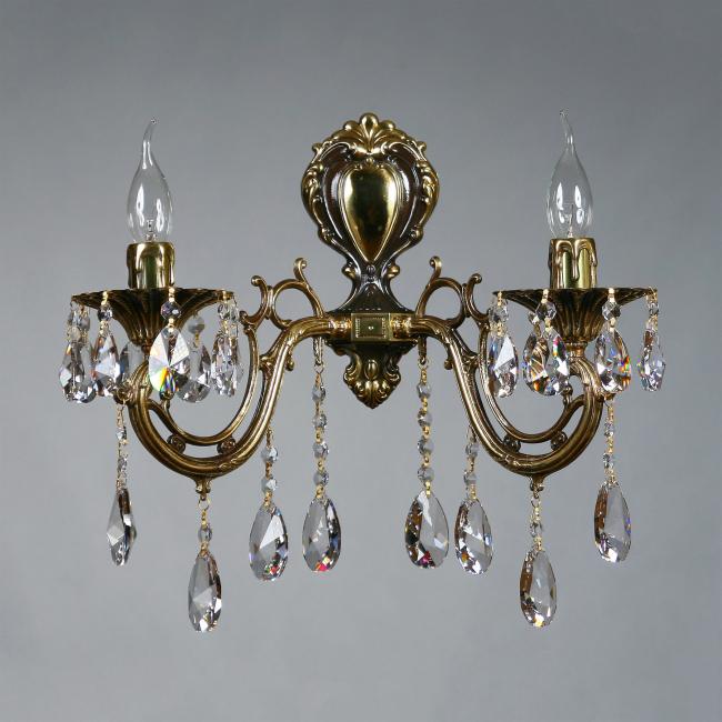 8818/2 PB Tear Drop Настенное бра Ambiente Aria 8818/2 PB Tear drop