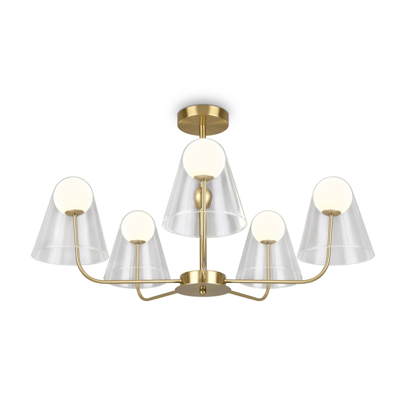 FR5382PL-05BS Потолочная люстра Freya Doublety FR5382PL-05BS