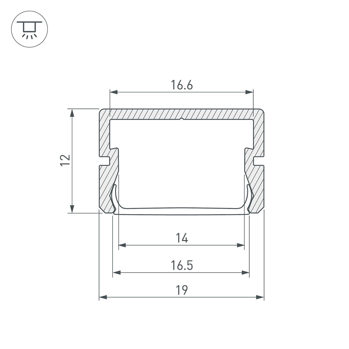 Профиль Arlight Siler 058960