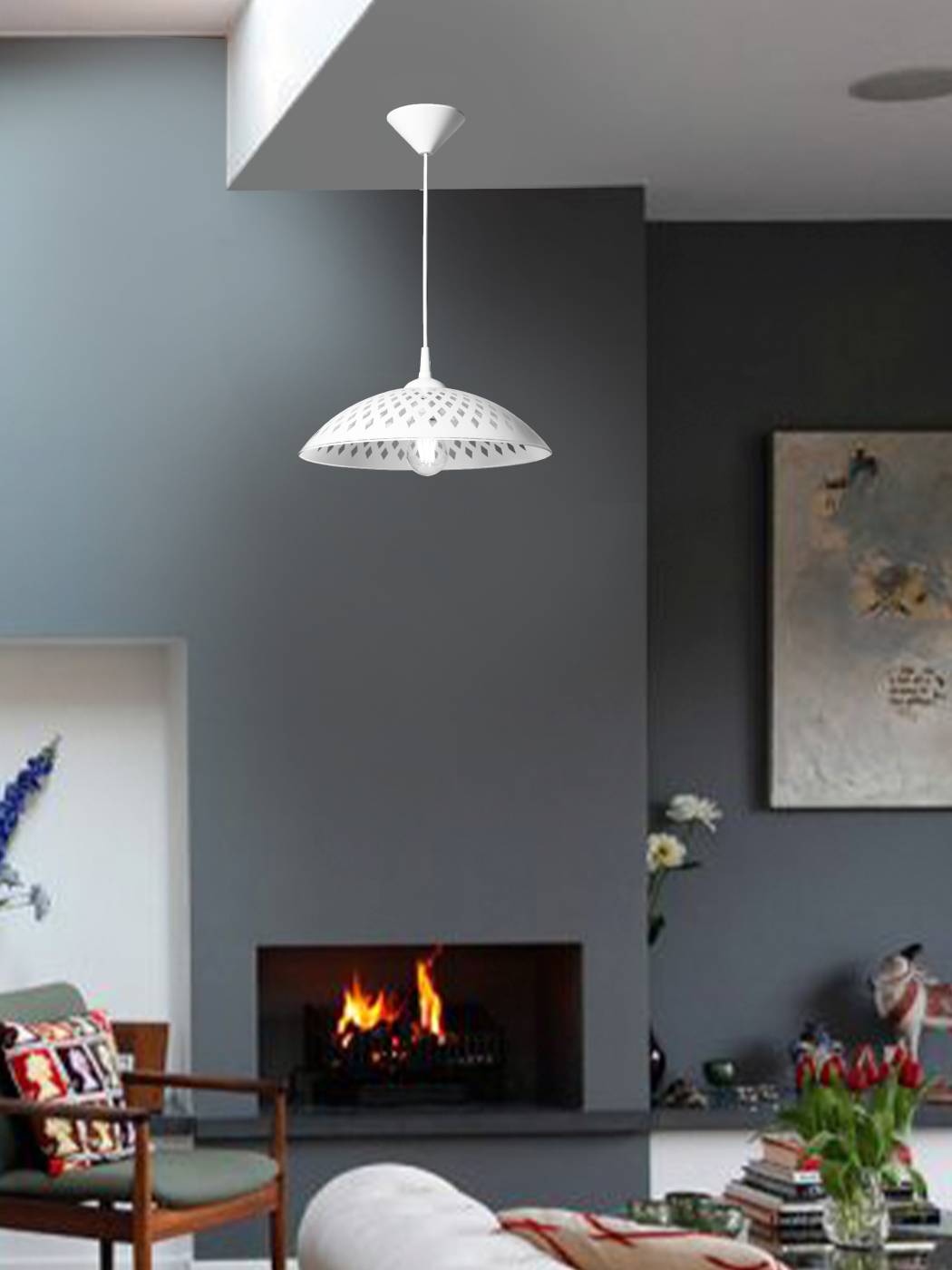 Светильник подвесной Мелодия Света Snow White 000040141