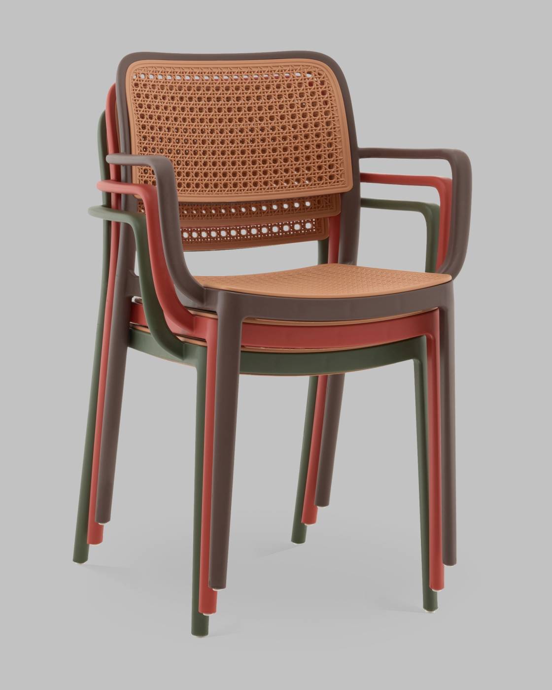 Стул пластиковый Stool Group Yona PP-297 green 36023