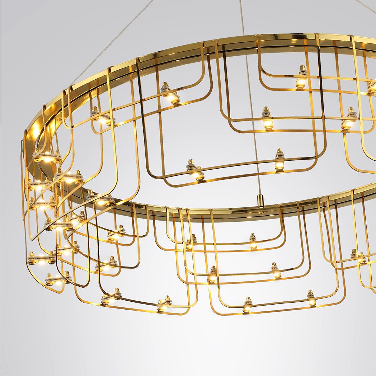 Подвесная люстра Odeon Light Zaha 7060/44L