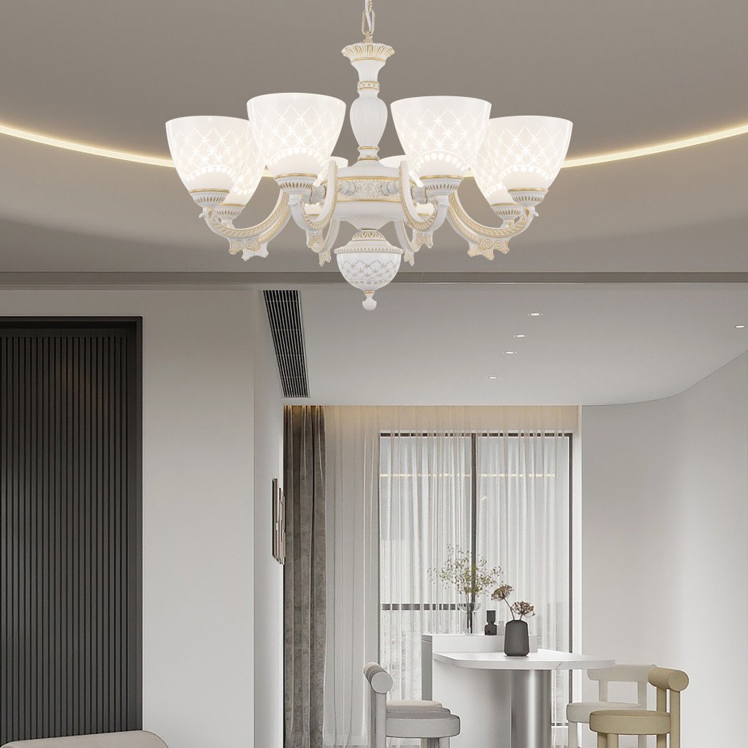 343837/8 WT+G Подвесная люстра Arte Milano Am343837 343837/8 WT+G