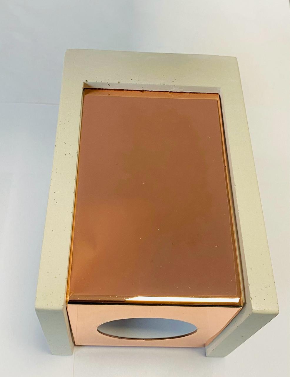 NLS-210033-GU10-Wh/Gl Накладной светильник Elvan NLS-210033-GU10-Wh/Gl