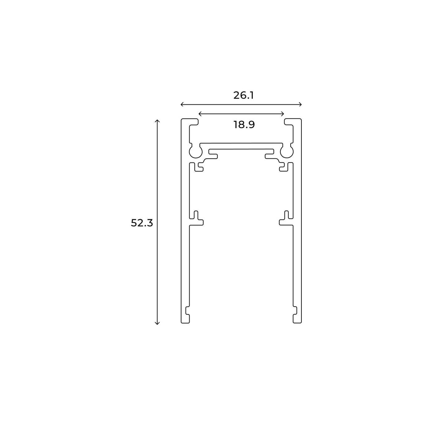 Шинопровод накладной Hesby Lighting ElDeko HSBL_0052