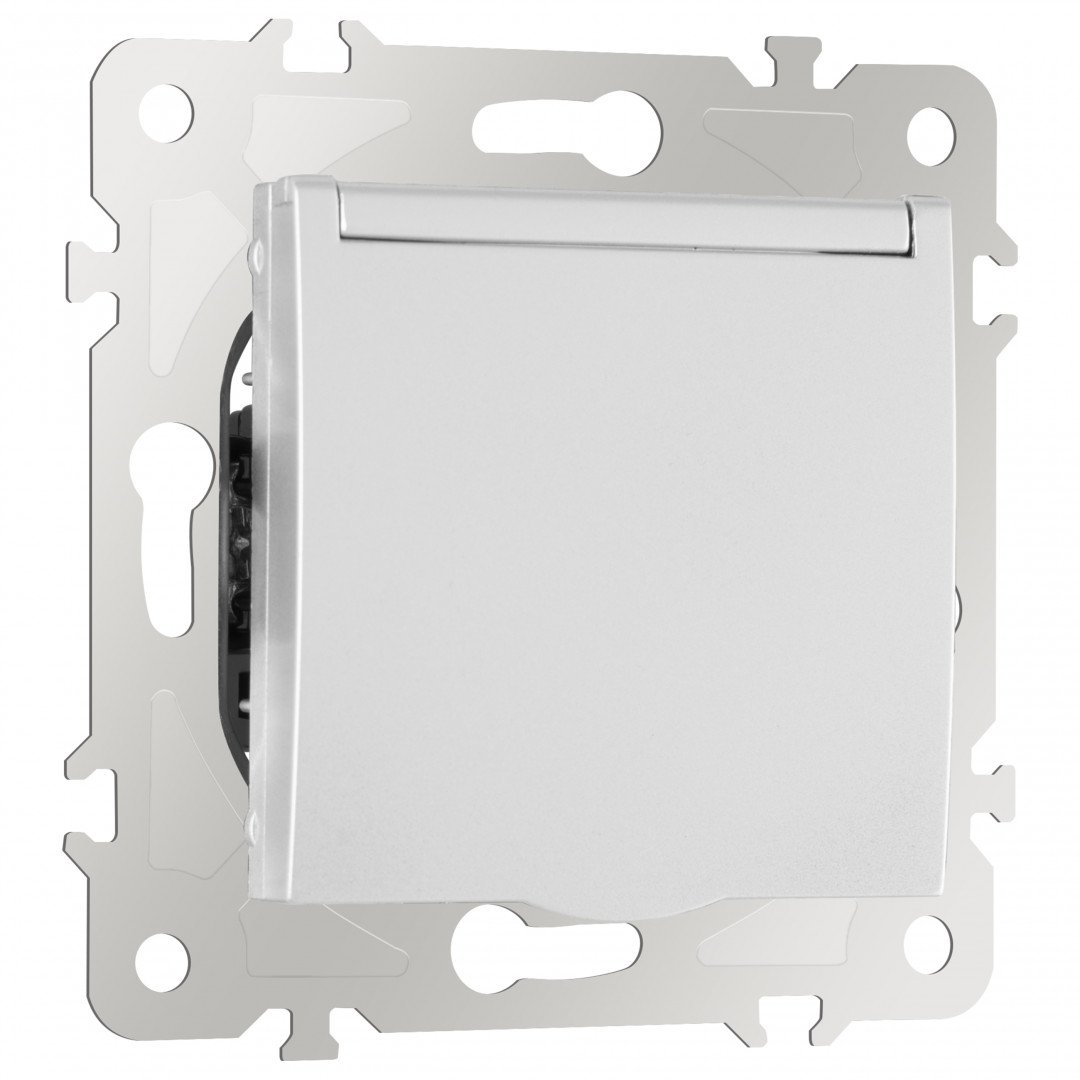 Розетка Arte Milano Am-203 203.41-1.silver
