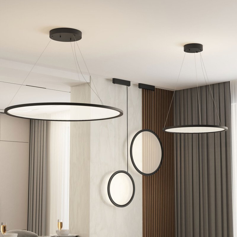 Светильник подвесной Denkirs Veil DK6605-BK