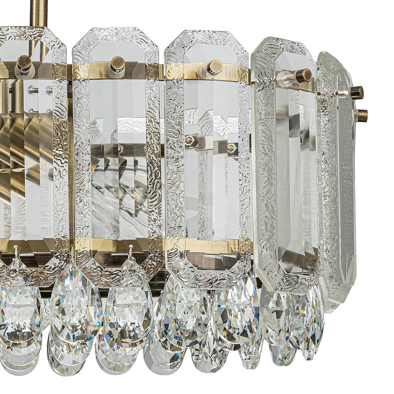 V000427 Подвесная люстра Indigo Brilliante V000427 12039/10PL Brass