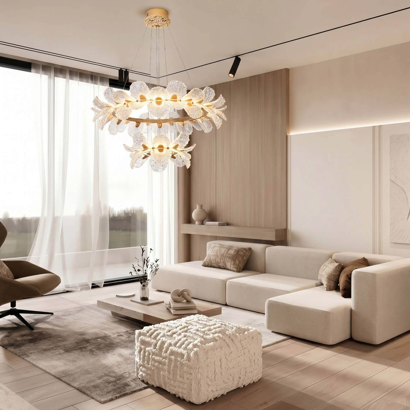MDL.89092.1000.500HC GD Подвесная люстра MDL Modelux MDL.89092.1000.500HC GD