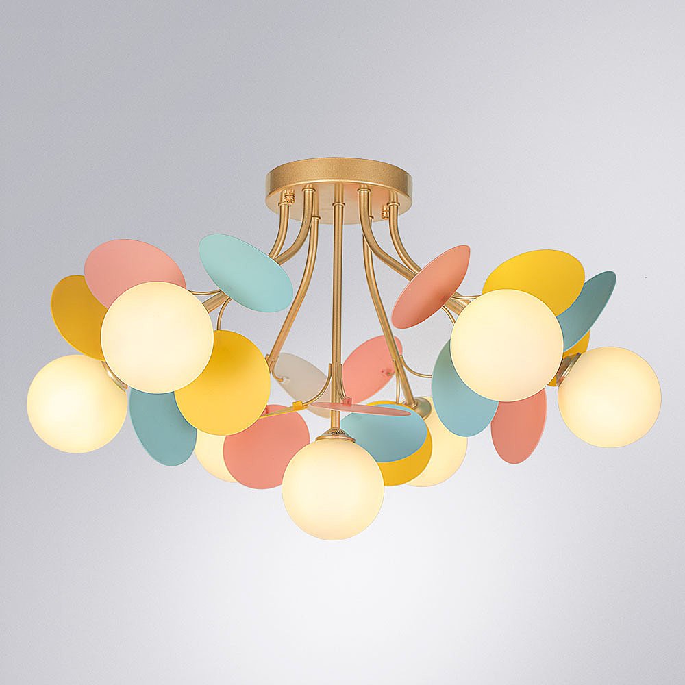 A1369PL-7MD Потолочная люстра Arte Lamp Peacock A1369PL-7MD