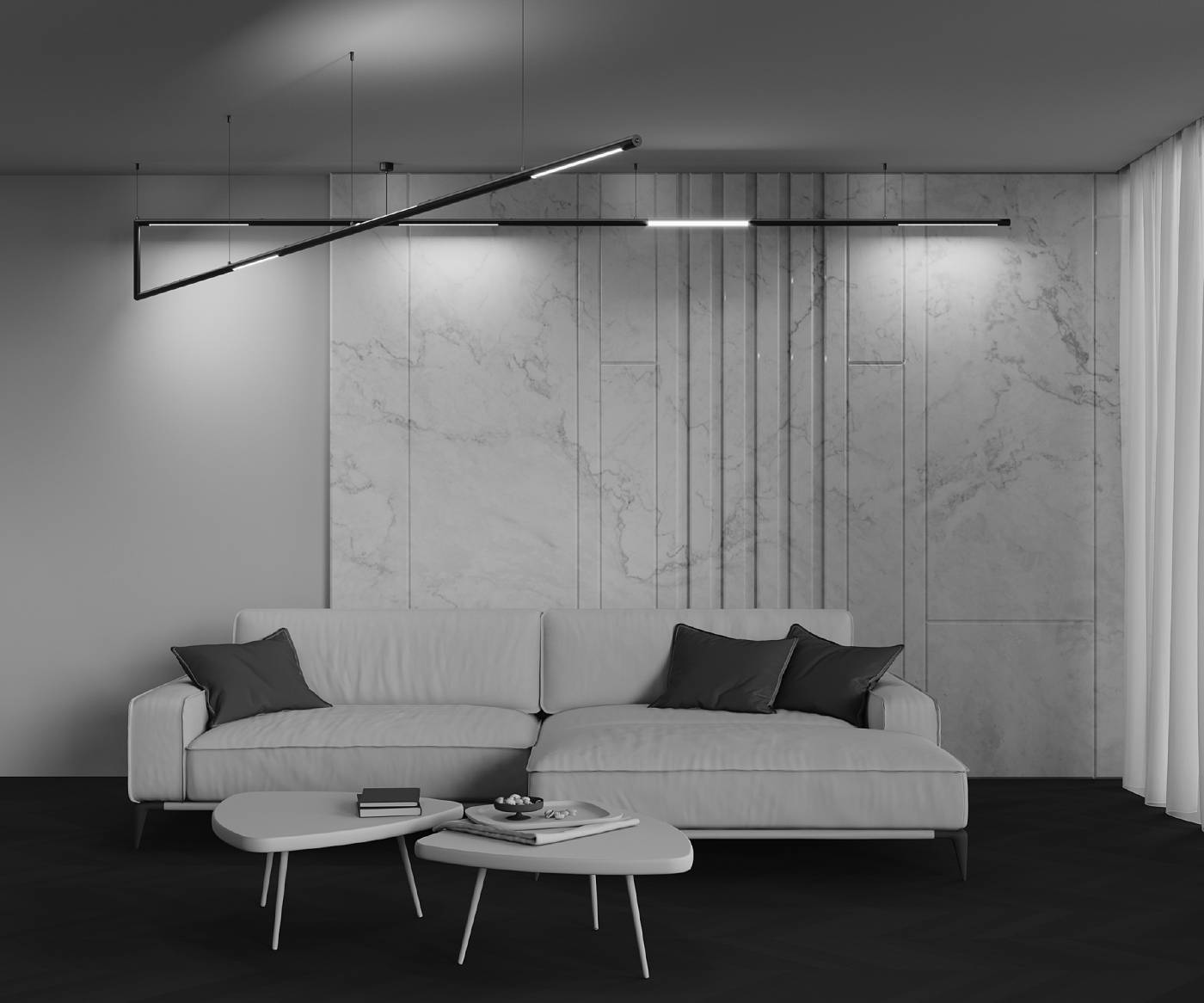 Трековый светильник Maytoni Basis C147CL-L500-12W3K-B