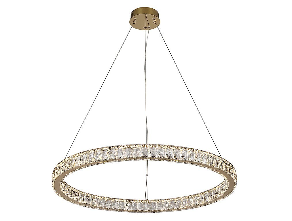 8580/80 C gold Подвесная люстра Newport Krista 8580/80 C gold