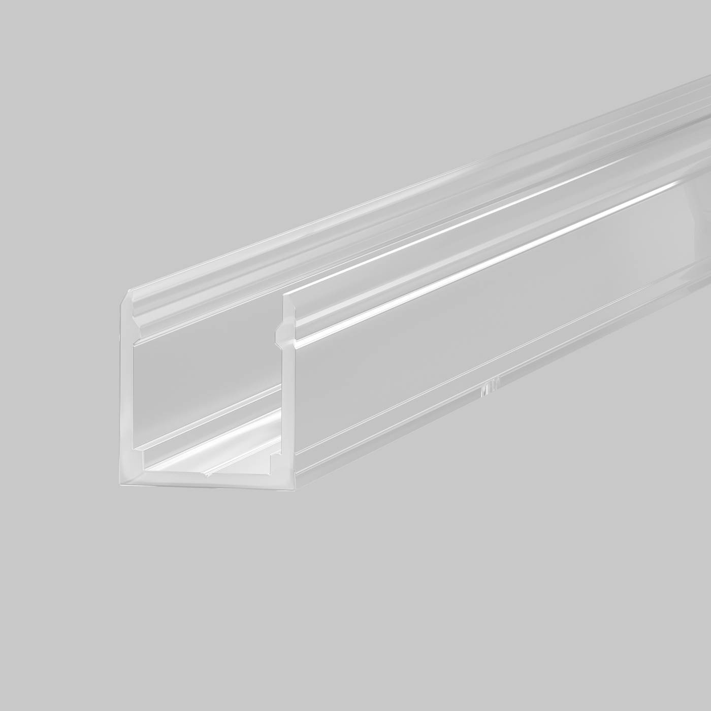 432008 Профиль для гибкого неона 17x12 мм (пластик, 1м) Maytoni Изгиб поперек оптической оси 432008