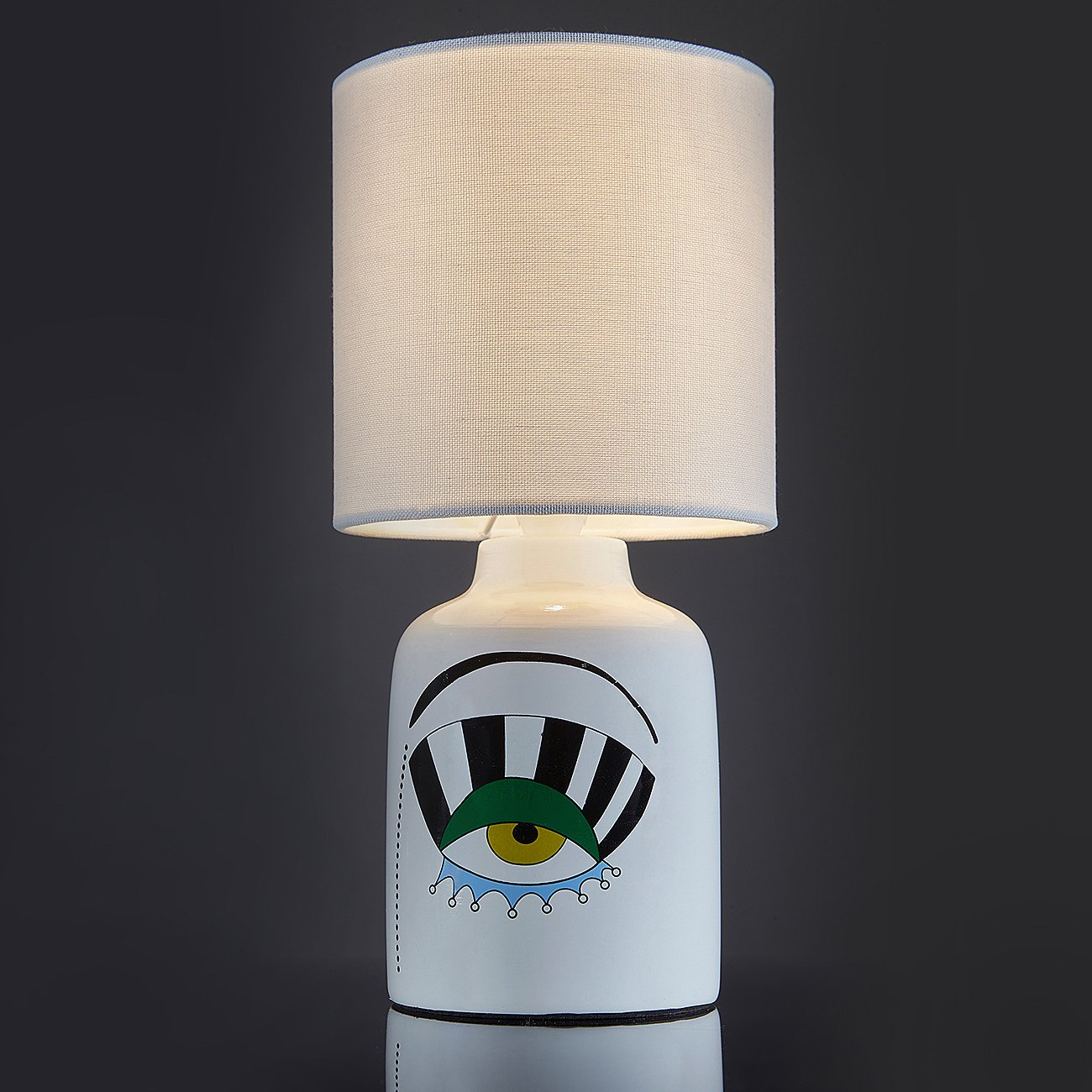 10176/L White Настольная лампа Escada Glance 10176/L White
