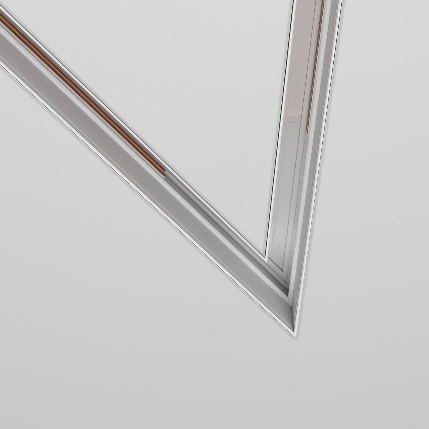 Угол-соединитель 45градусов Exility встраиваемый белый Maytoni Accessories For Tracks Exility TRA034CLS-42W