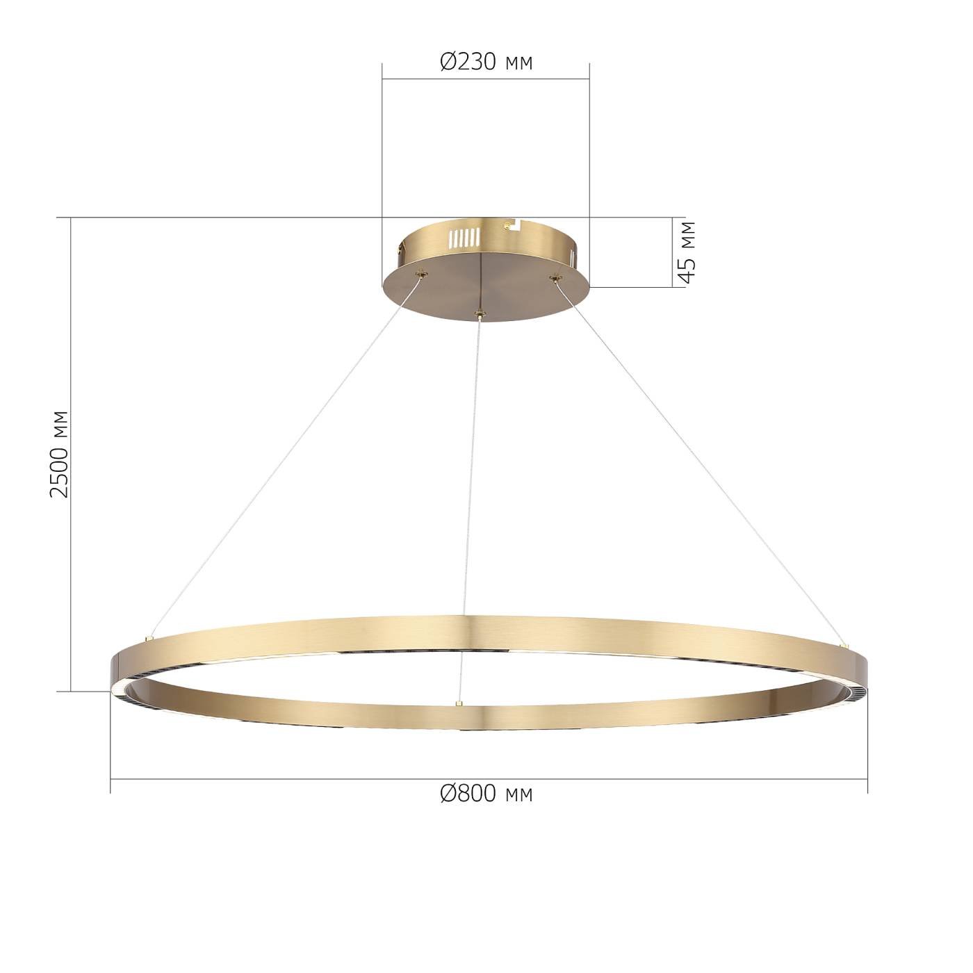 Подвесная люстра ST Luce Parilla SL6238.343.01