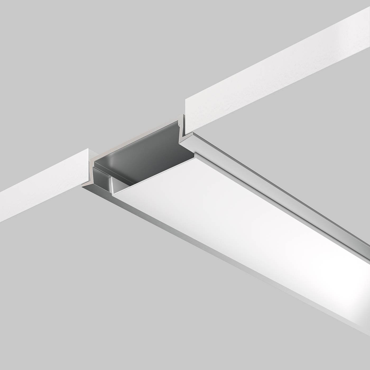 632018 Профиль Maytoni Встраиваемый с накладным фланцем профиль 632018