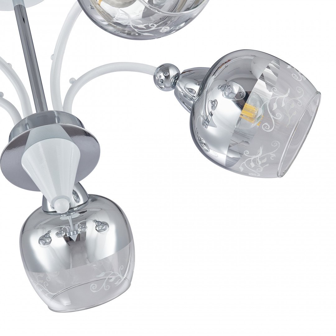 Потолочная люстра Arte Milano Napoli 326008/5A WH+CR