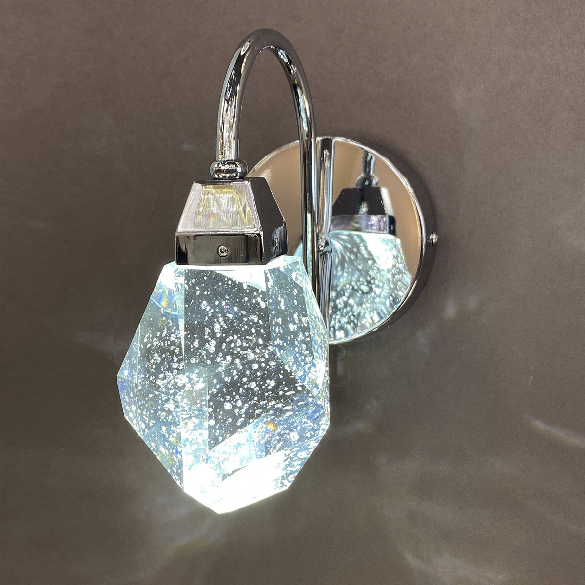 OB820083-1C (MD-020B-wall chrome) Настенный светильник Delight Collection Crystal rock OB820083-1C (MD-020B-wall chrome)