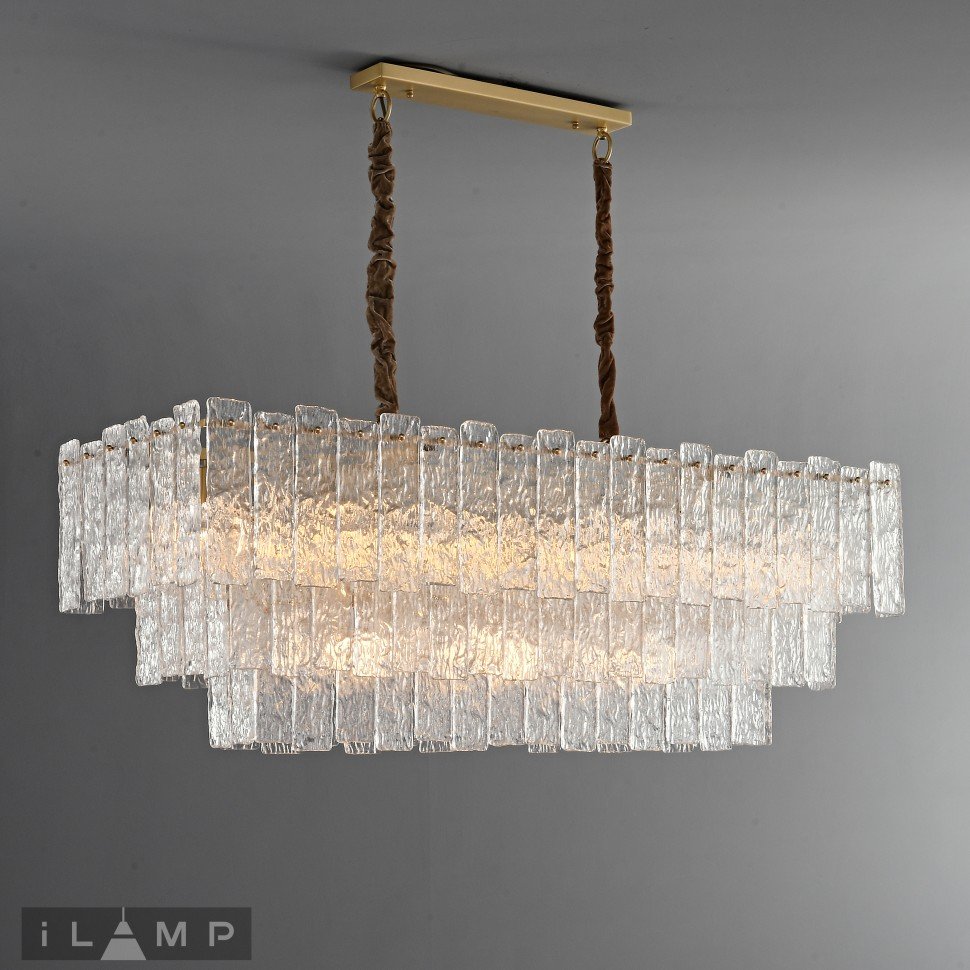 P6315-1200 BR Подвесная люстра iLamp Manhattan P6315-1200 BR