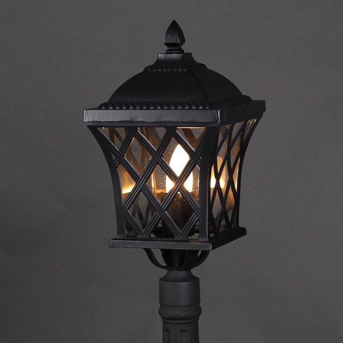 Наземный фонарь 09017-0.7-001SL 0.8M BK