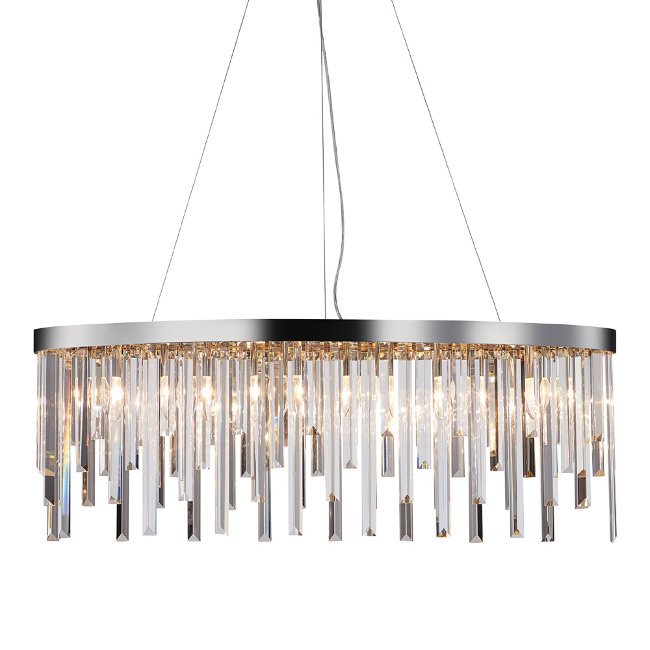 Подвесная люстра Lumien Hall Dzhillian LH0048/6PO-CR-CL