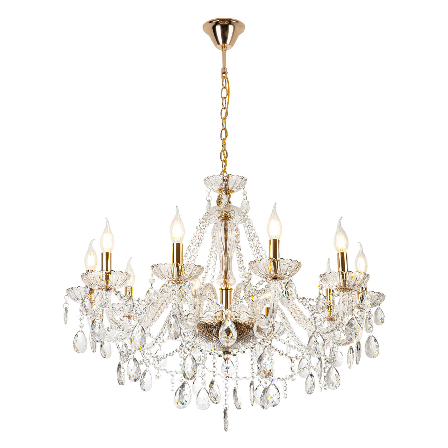 MDL.7068.10HC GD Подвесная люстра MDL Modelux MDL.7068.10HC GD