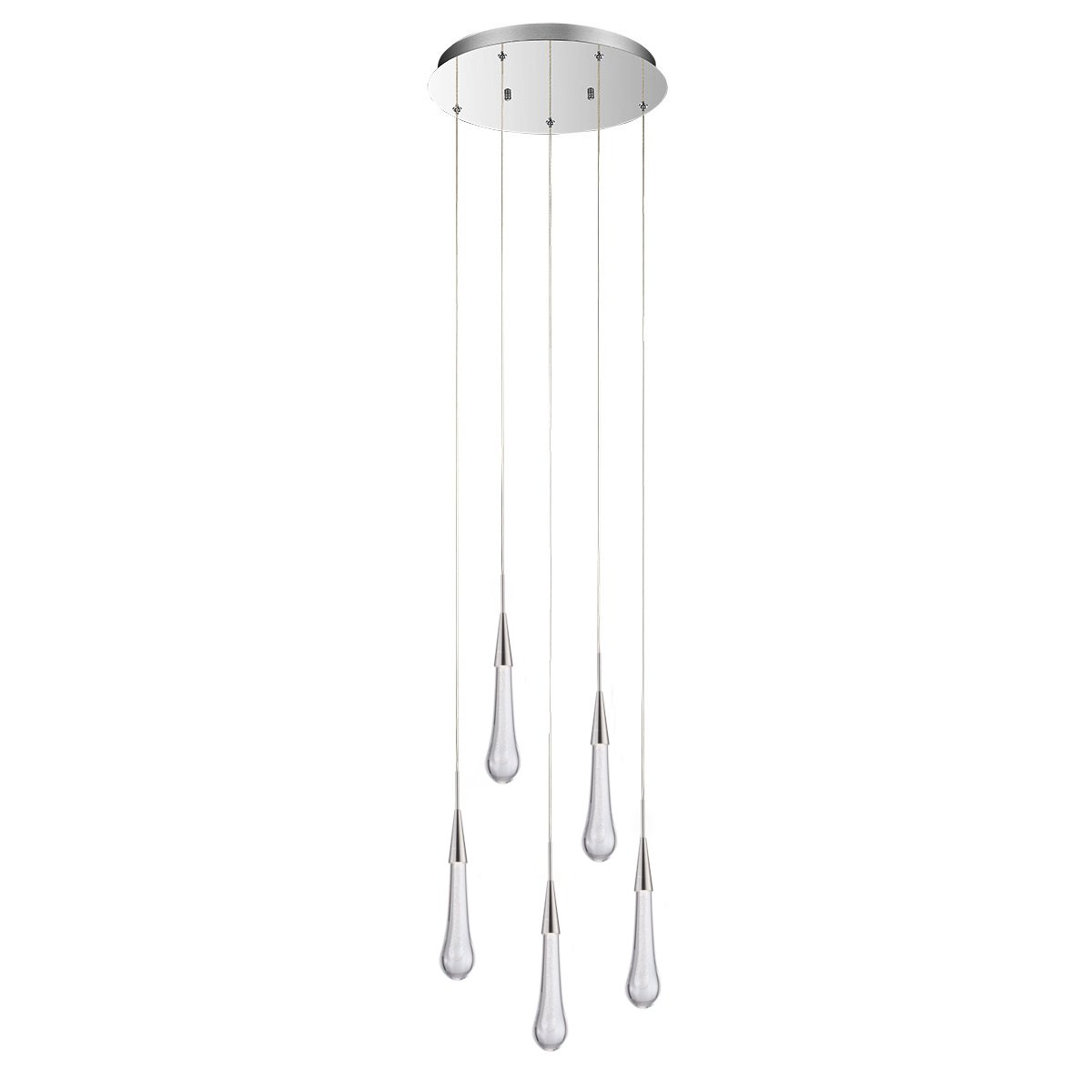 MD2060-5A satin nickel Светильник подвесной Delight Collection Pour MD2060-5A satin nickel