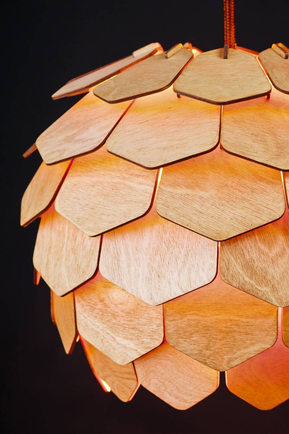 Светильник подвесной Woodshire Астеко 1330vi