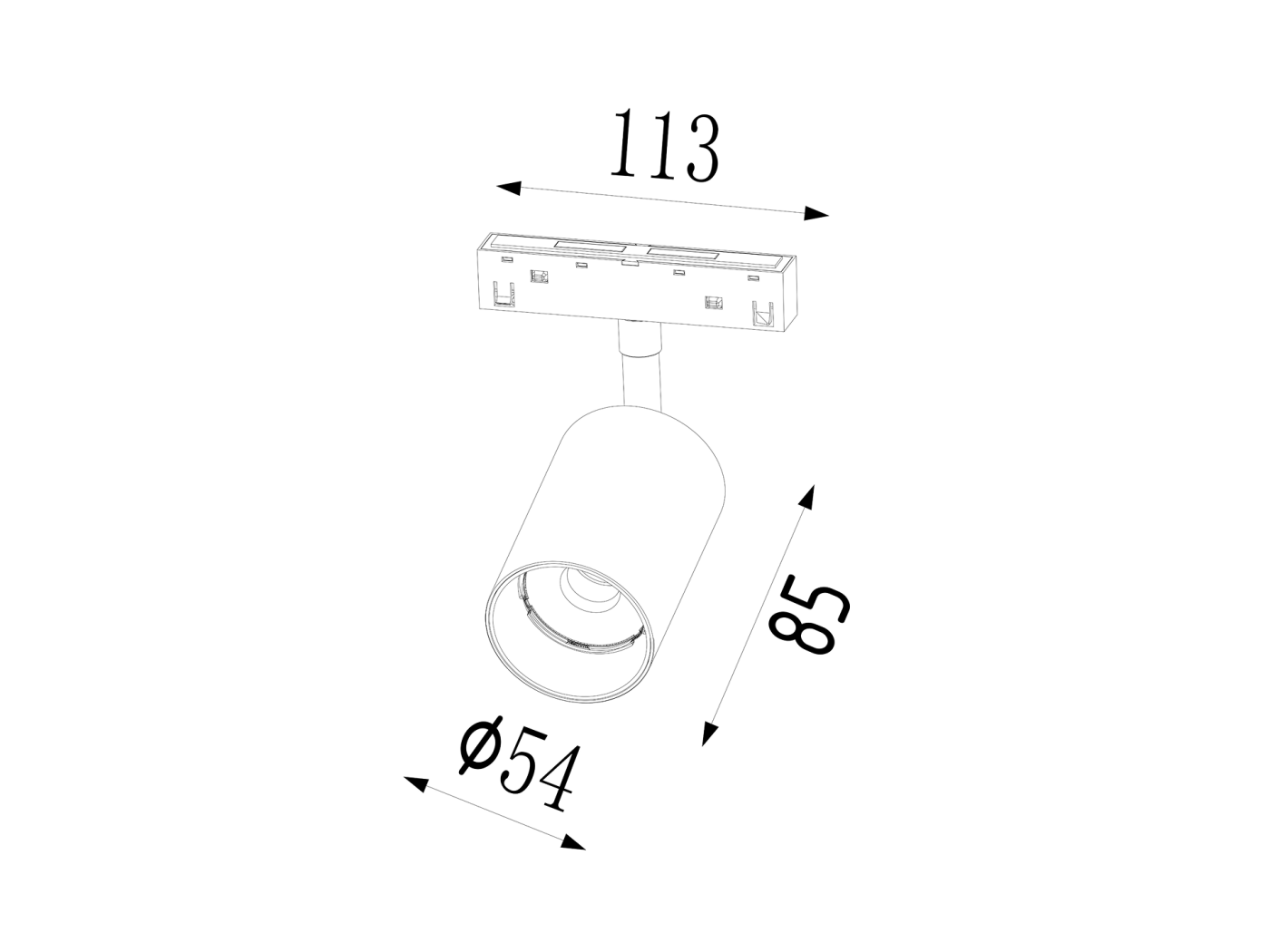 00-00013684 Трековый светильник SY-LINK SWG LUMKER 00-00013684