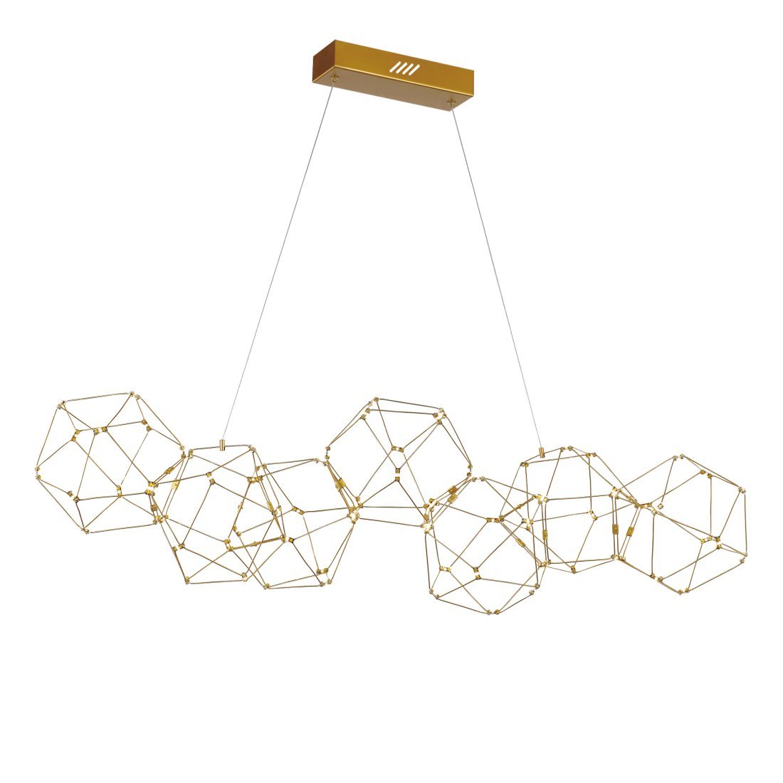 MD18001068-7A matt gold Подвесная люстра Delight Collection Lucciola MD18001068-7A matt gold