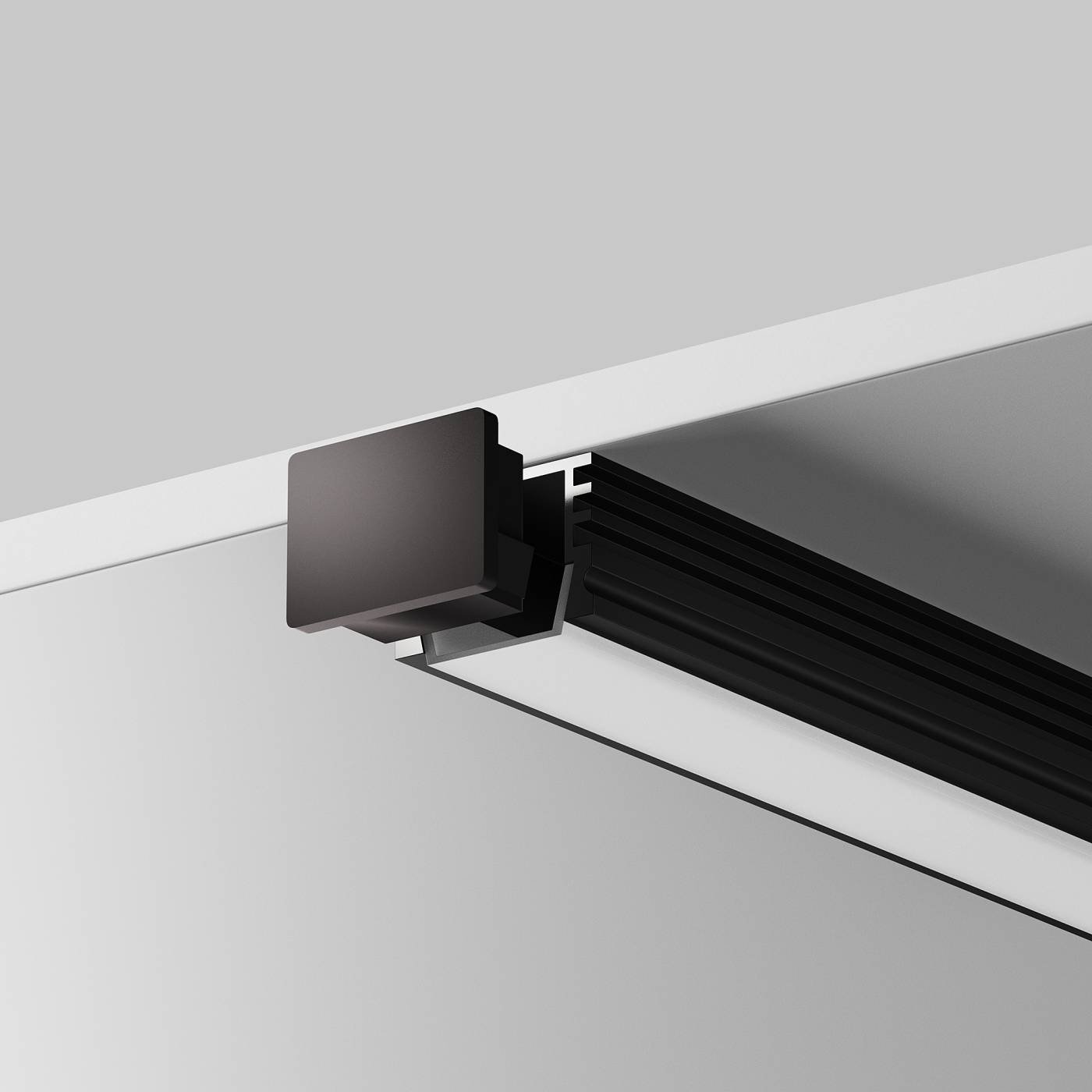 642022 Комплект заглушек (для профиля 16х12) 10 шт., Maytoni Накладной профиль 642022