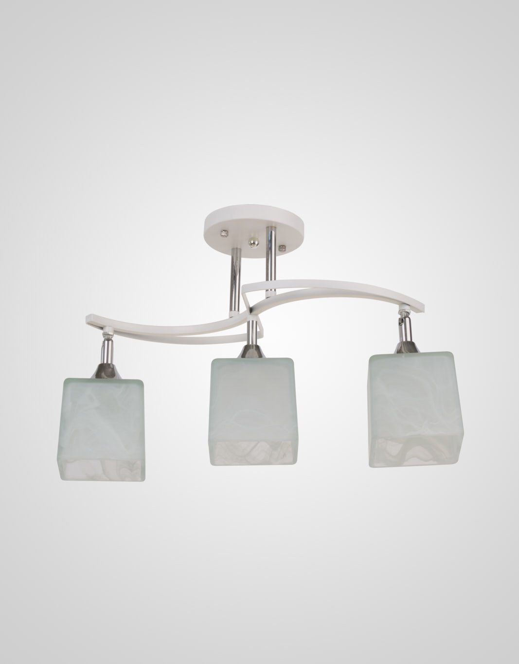 Потолочная люстра Мелодия Света Cube P5507-3 WT 000029963