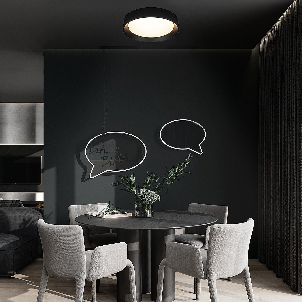 Светильник потолочный Loft It Coin 10202 BB