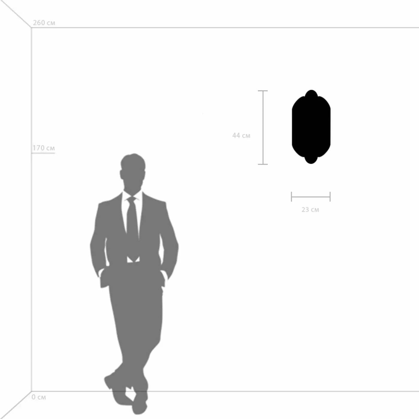 720662 Настенное бра Lightstar Siena 720662