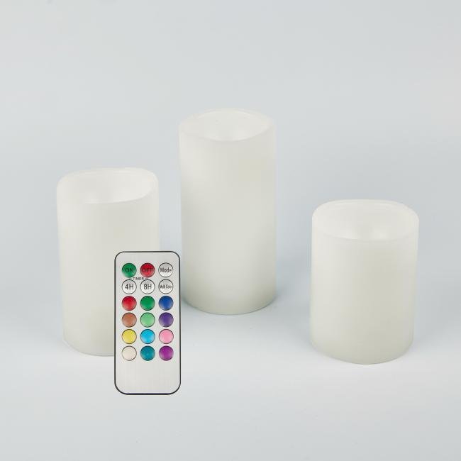 ULD-F052 RGB RC CANDLE SET3 Световая фигура Uniel ULD-F052 RGB RC CANDLE SET3