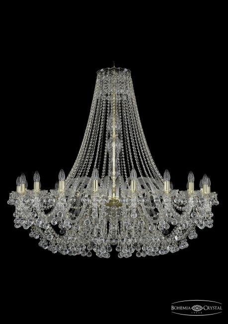 Подвесная хрустальная люстра 1409 Bohemia 1409/20/460/h-118 G