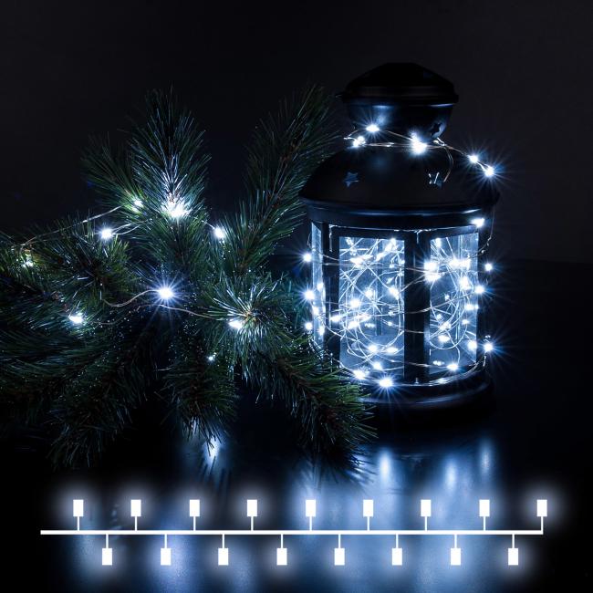 400-008 белый 10м IP20 Гирлянда Eurosvet 400-008 400-008 белый 10м IP20